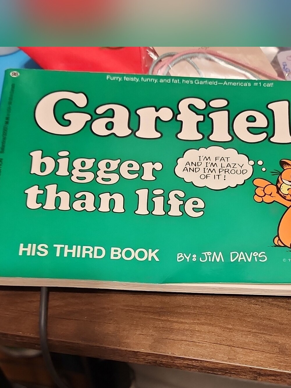 Jim Davis Garfield: Bigger Than Life :  1981 First Ballantine Printing